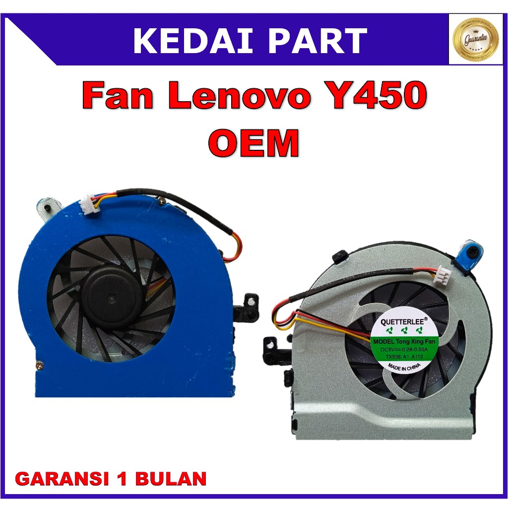KIPAS COOLING FAN LENOVO IDEAPAD Y450 Y450A Y450AW Y450G