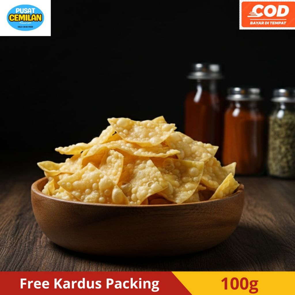 Snack Kiloan | Makanan ringan | Murah Enak Gurih Krispi Crispy | Camilan Cemilan Pangsit | Keripik P