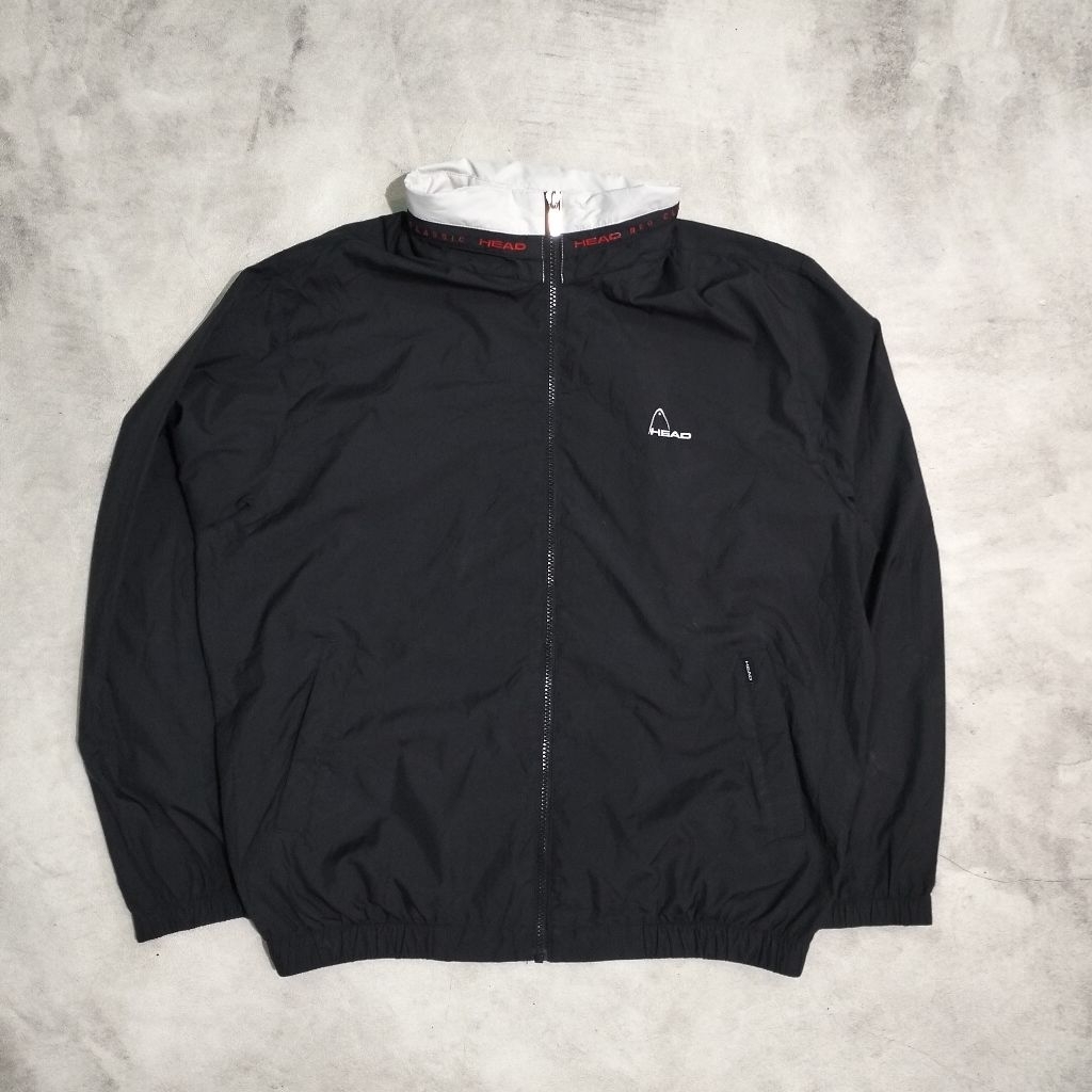 Winbreaker Jacket Head Hitam