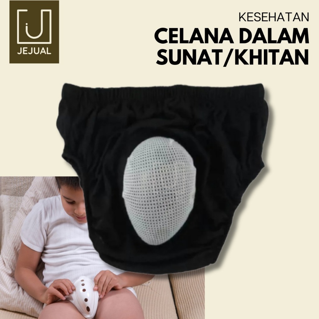CELANA DALAM KHITAN Anak/Khitanan/Sunat/Sunatan Clana/Sempak/CD/Kolor Batok Pelindung