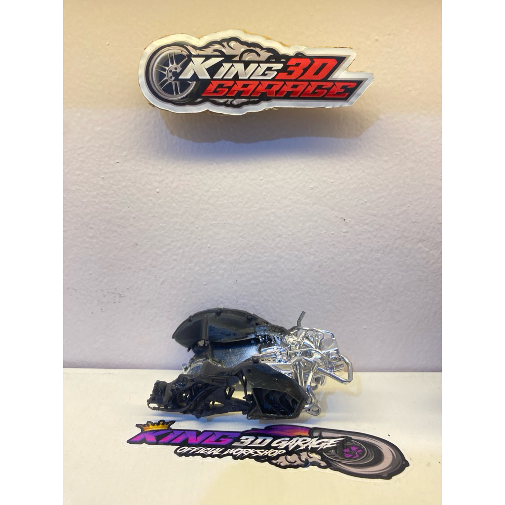 miniatur mesin aerox turbo skala 12 3d print