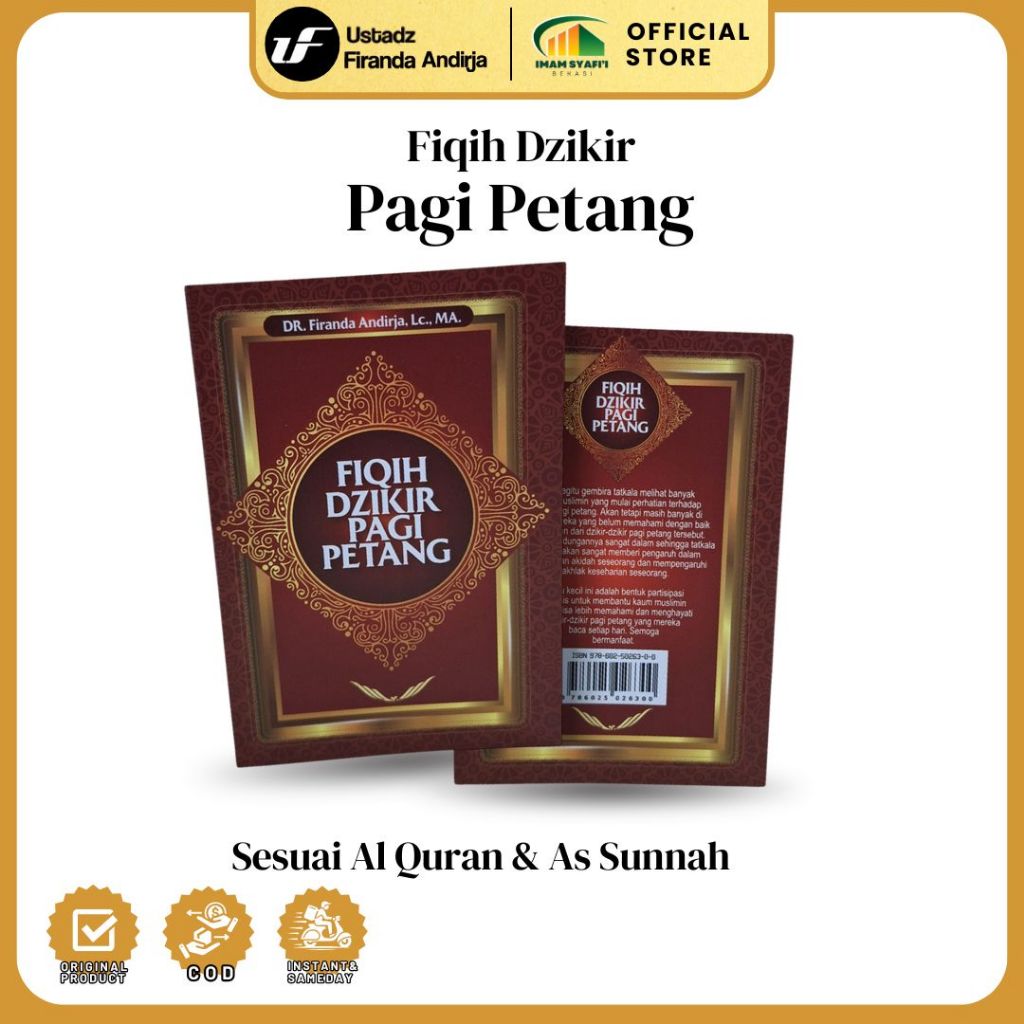 Buku Saku Fiqih Dzikir Pagi Petang Ust. Firanda Andirja