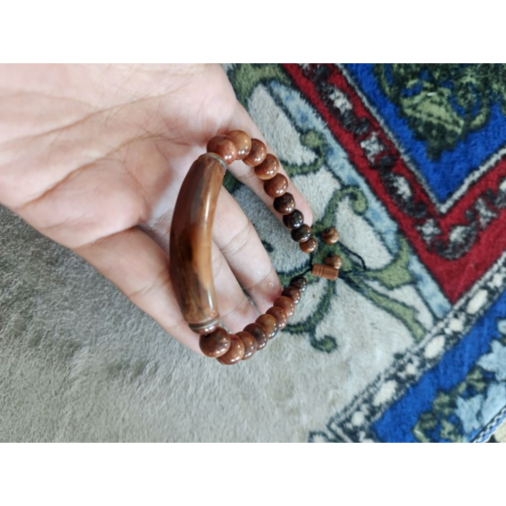 gelang plat kayu ulin manang