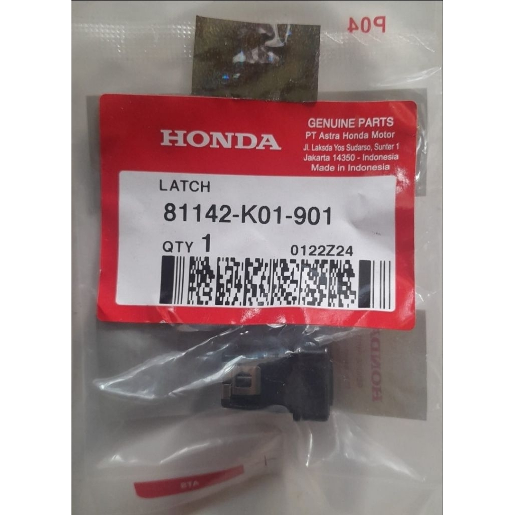81142K0191 LATCH RUMAHAN PENGUNCI LACI PCX 150 pcx150 PENGAIT LACI PCX150