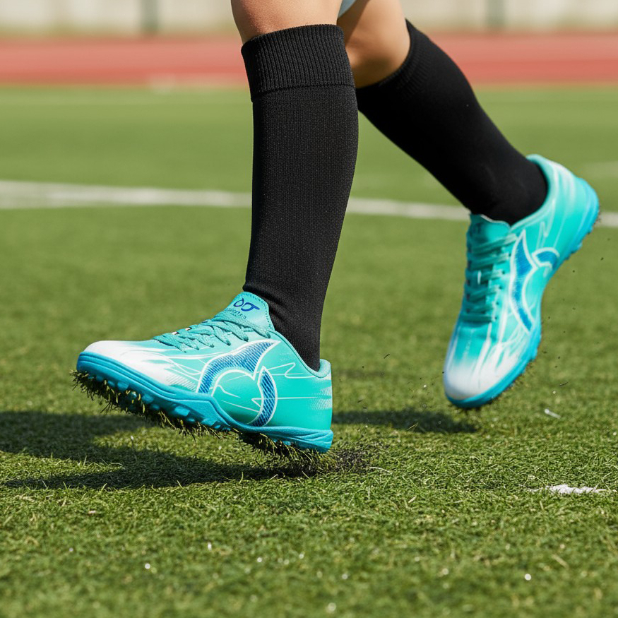 Sepatu Futsal Anak Legion V5 Hijau Tosca