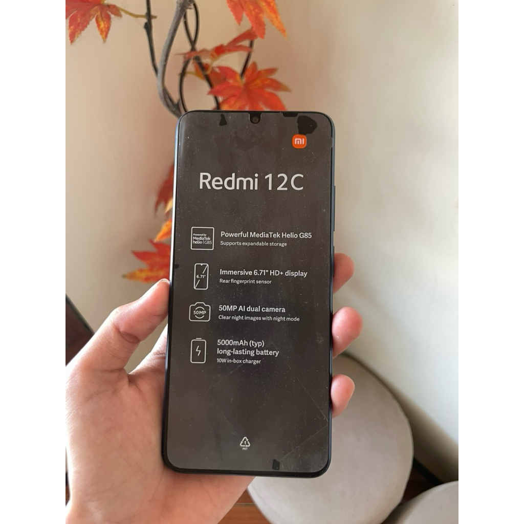 Redmi 12c second bekas
