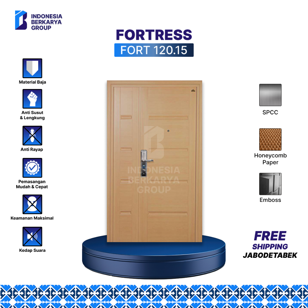 Pintu Baja Fortress Fort 120.15