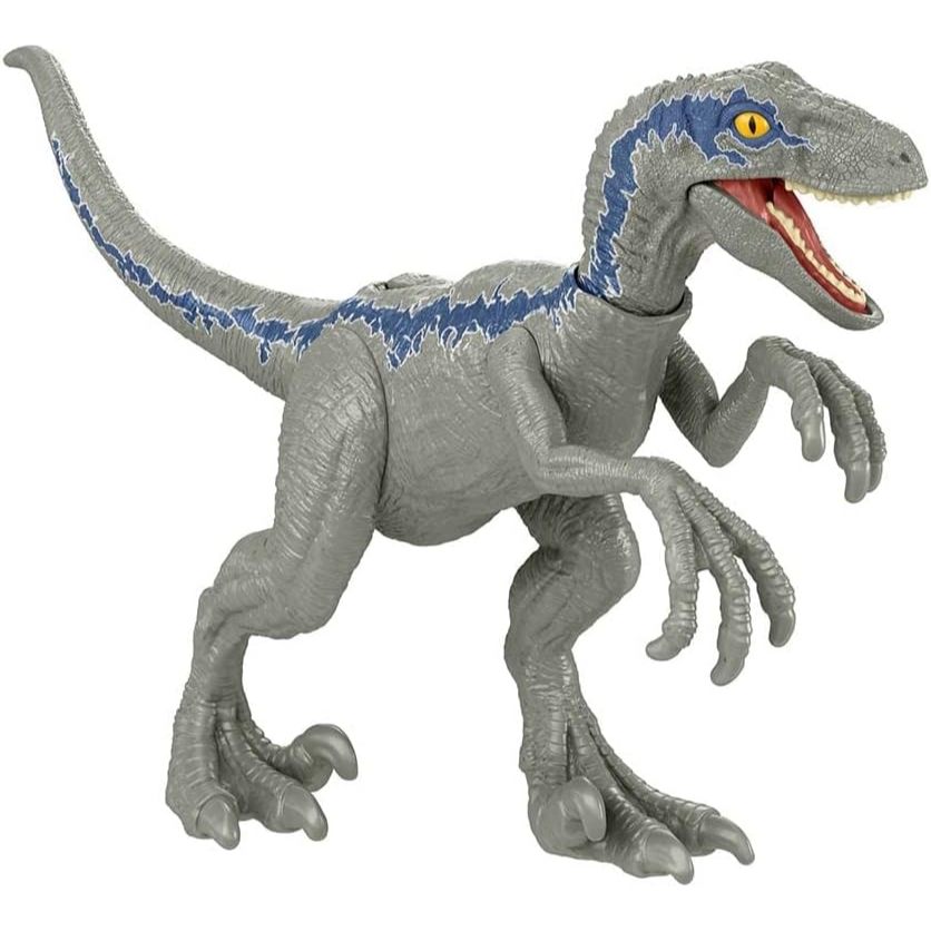 Jurassic World Dominion 2022 Movie Series Ferocious Pack Velociraptor Blue