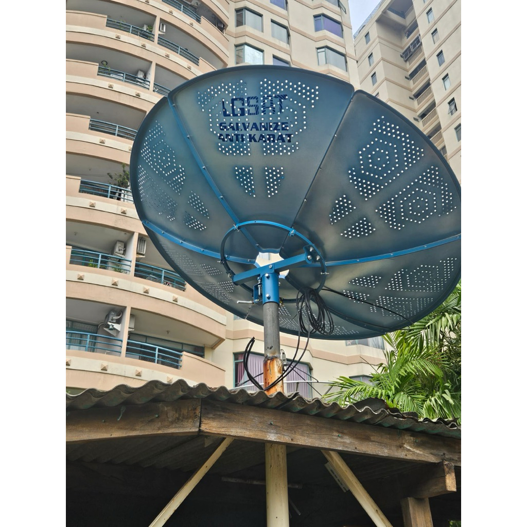 Parabola 6 Feet LGSat Bahan Galvanis Anti Karat