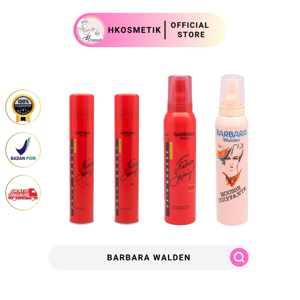 Barbara Mousse Coiffante | Barbara Walden Hair Spray