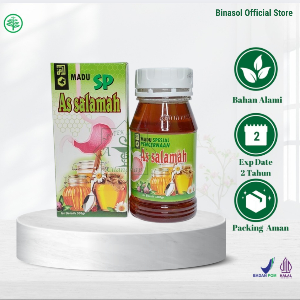 Madu Assalamah SP Madu Special Pencernaan Asam Lambung, Maag dan Gerd
