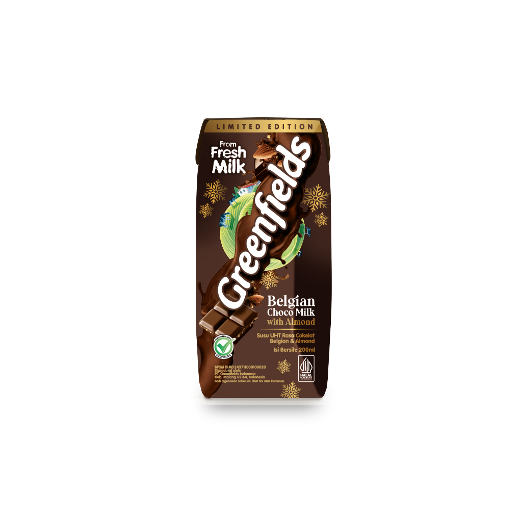 [GIMMICK] Greenfields UHT Belgian Choco 200ml