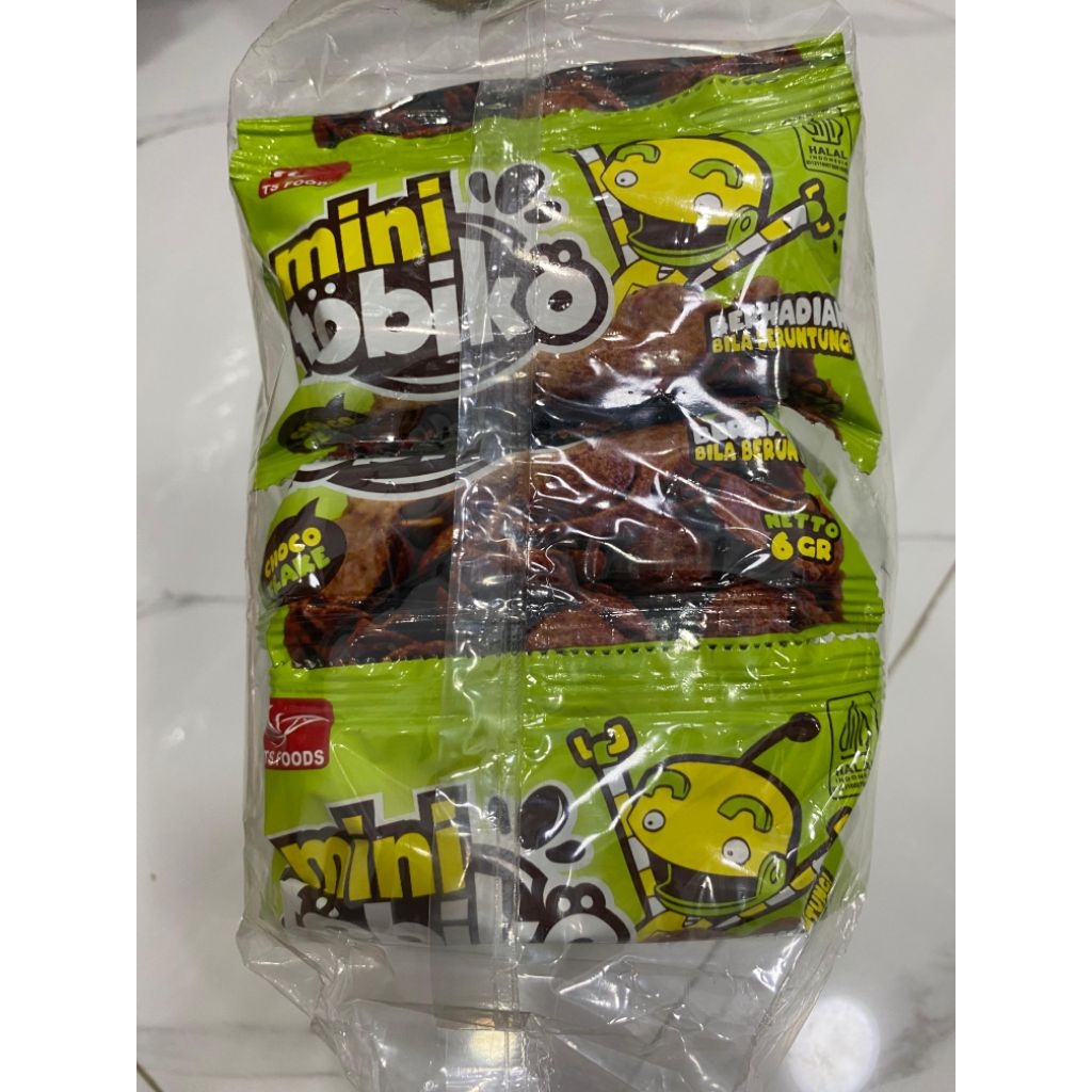SNACK MINI TOBIKO 1 PACK ISI 20BKS