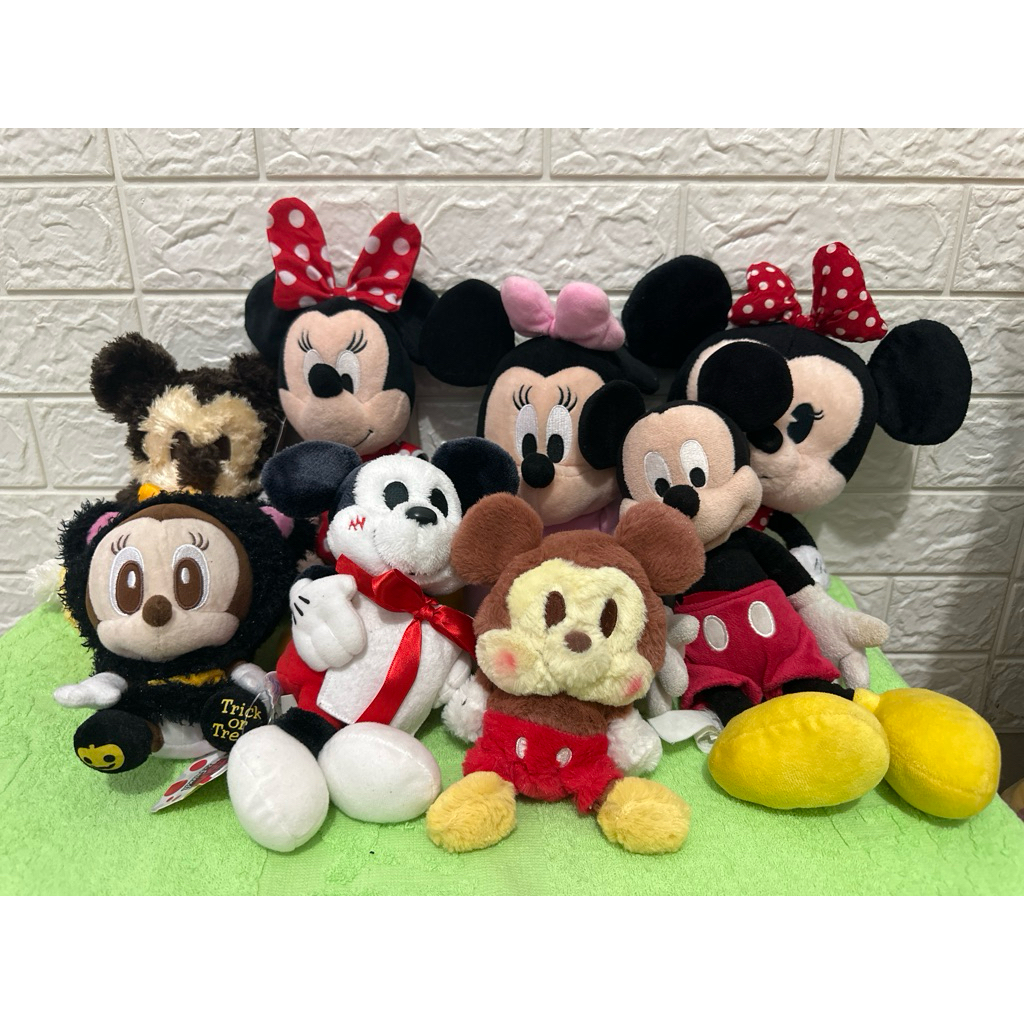Boneka Disney Mickey Mouse Minnie Mouse Original