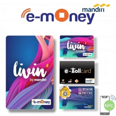 Mandiri E-Toll Card / Kartu E-Toll NFC