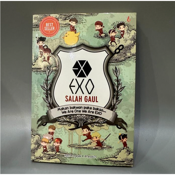 Buku Novel Bekas EXO: Salah Gaul