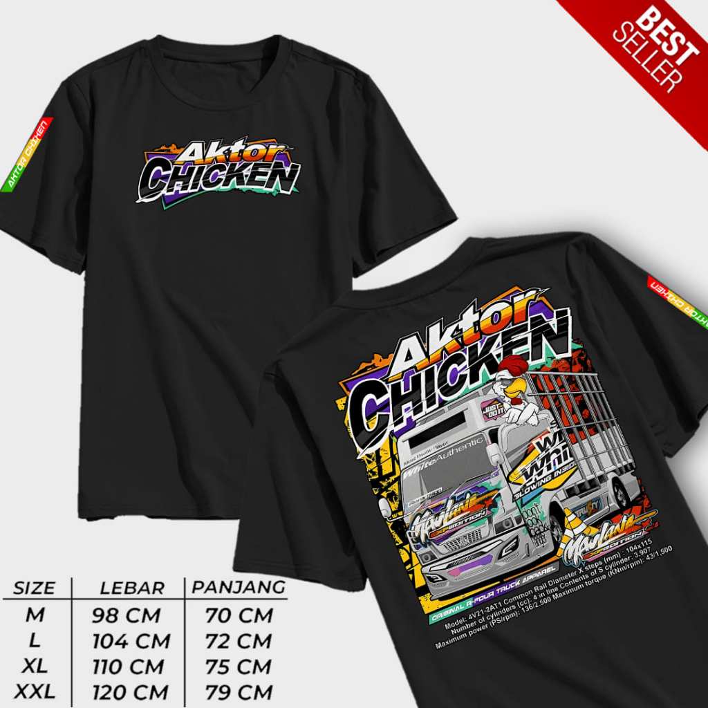 GOEDANG KAOSS - KAOS TRUK AKTOR CHICKEN KEREN TERBARU KAOS DISTRO PRIA WANITA PREMIUM BISA COD