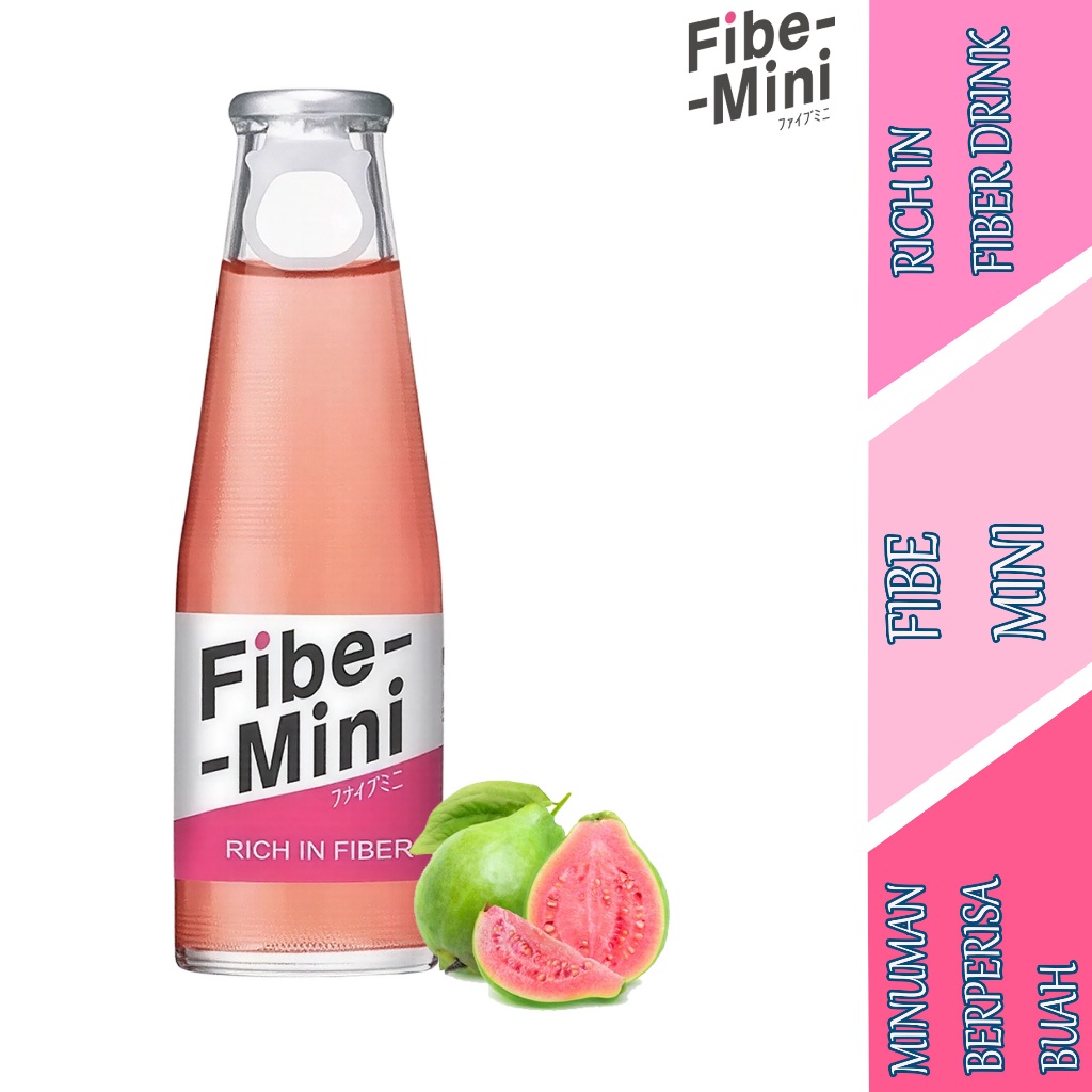 Rich In Fiber Drink - Fibe Mini - Minuman Berserat Berperisa Buah - 100ml