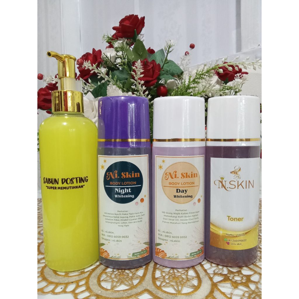 HB NI.SKIN / HB PEMUTIH BADAN / HB LOTION PEMUTIH / HB PEMUTIH.