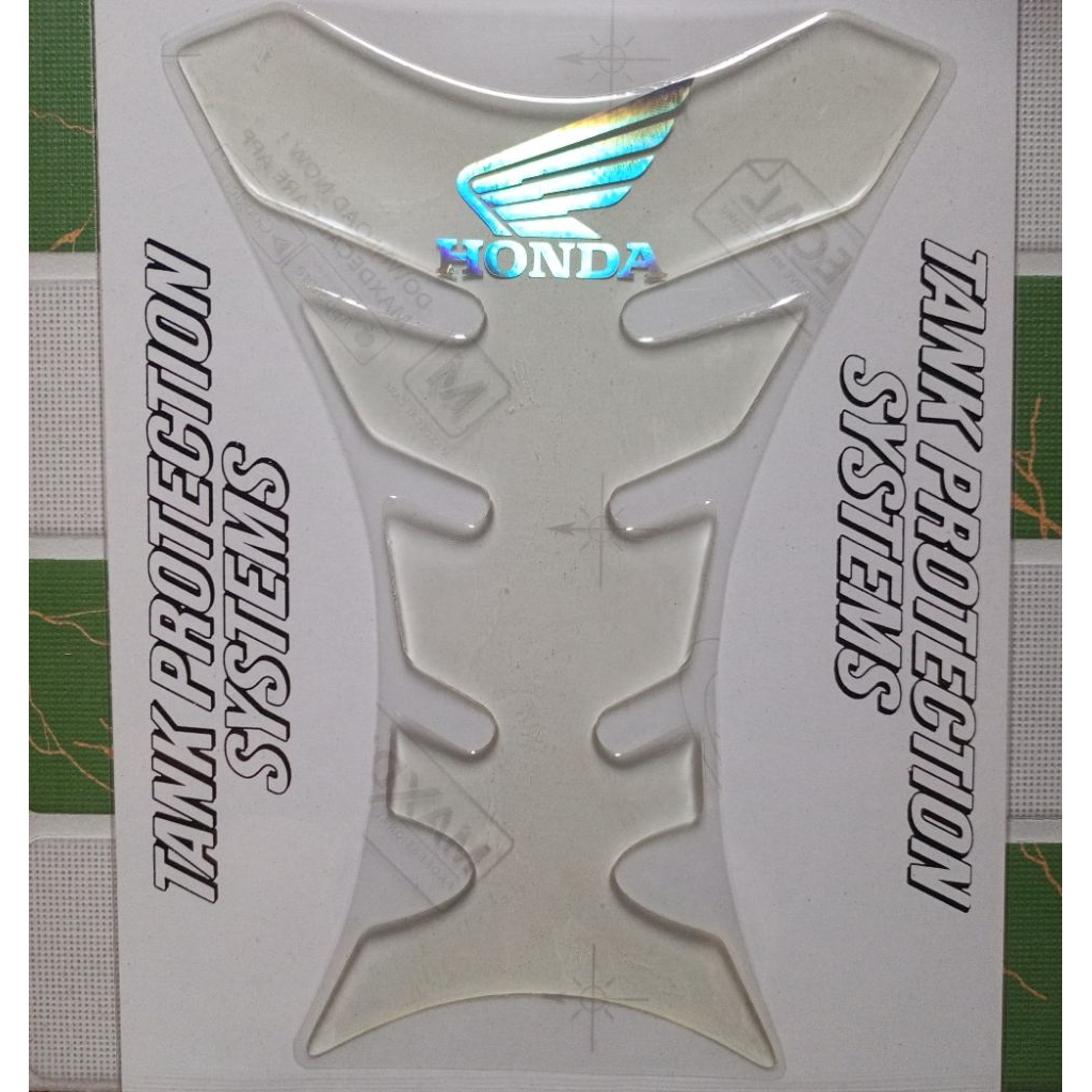 Stiker Timbul TankPad Transparan Protektor Pad  Pelindung tangki Motor Honda CBR150R StreetFire, CB1