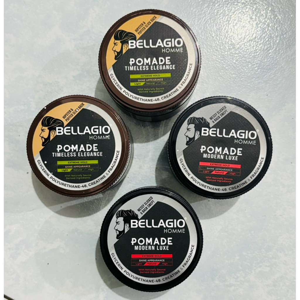 POMADE BELLAGIO HOMME TIMELESS ELEGANCE MODERN LUXE 80Gr