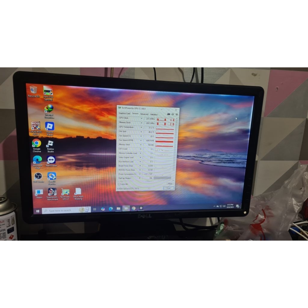 VGA RUSAK GTX 750TI 2GB DDR5 KONDISI ARTEFAK