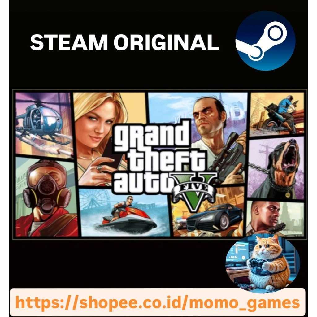 GTA V / Grand Theft Auto V Enhanced +  GTA V Legacy PC Steam Original