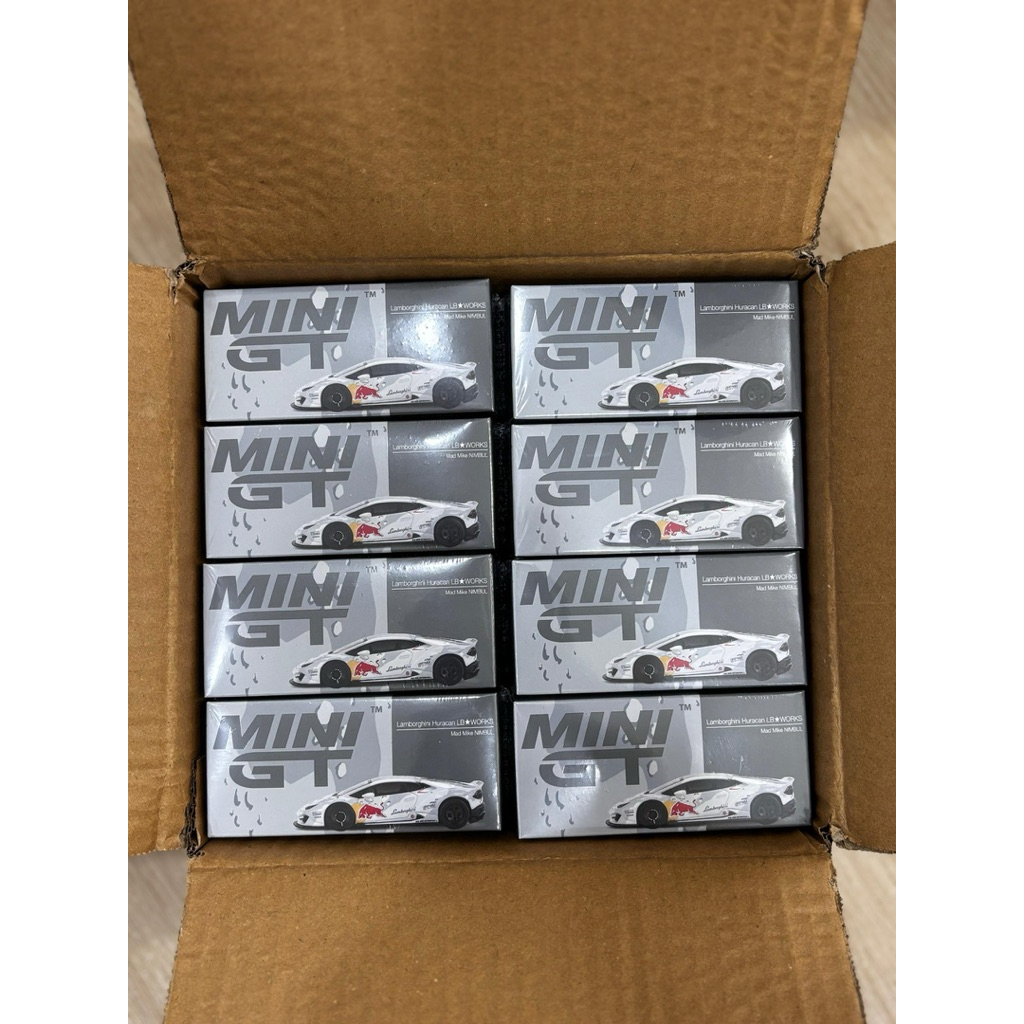 Mini GT Lamborghini Huracan LB WORKS LBWK Mad Mike Nimbul