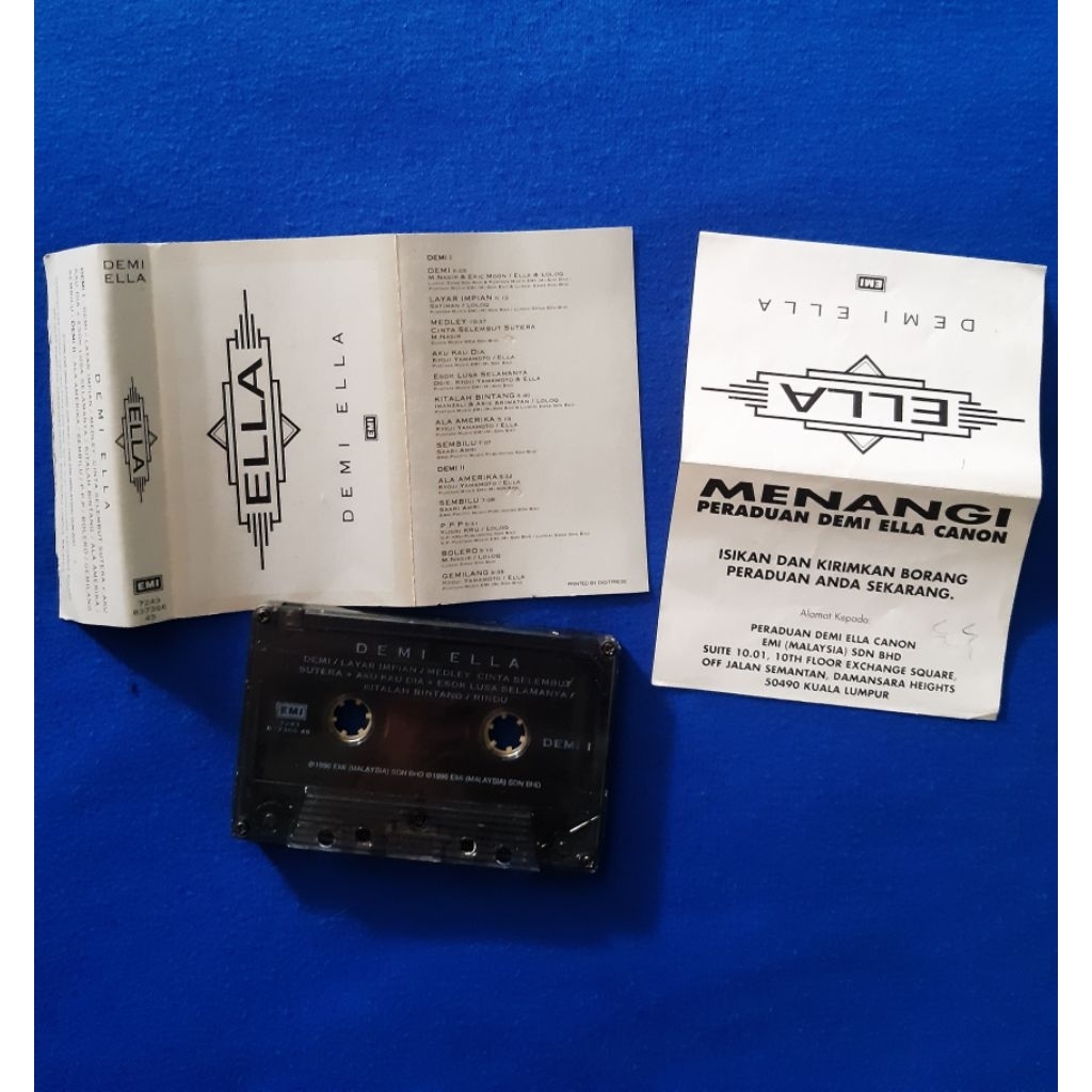 kaset pita demi ella