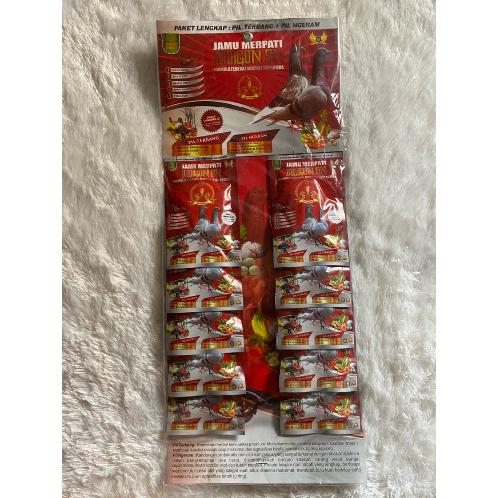 Obat Jamu Burung MERPATI SN