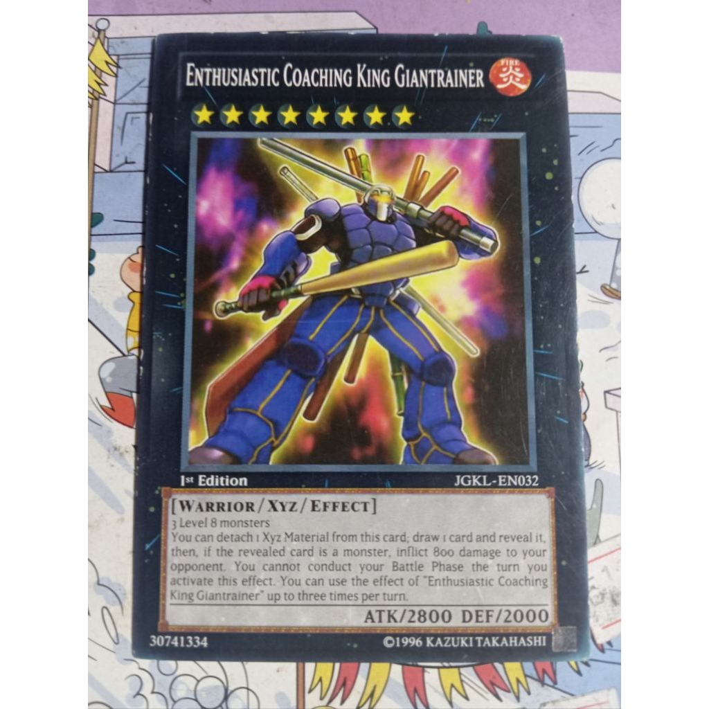 Yugioh Enthusiastic Coaching King Giantrainer