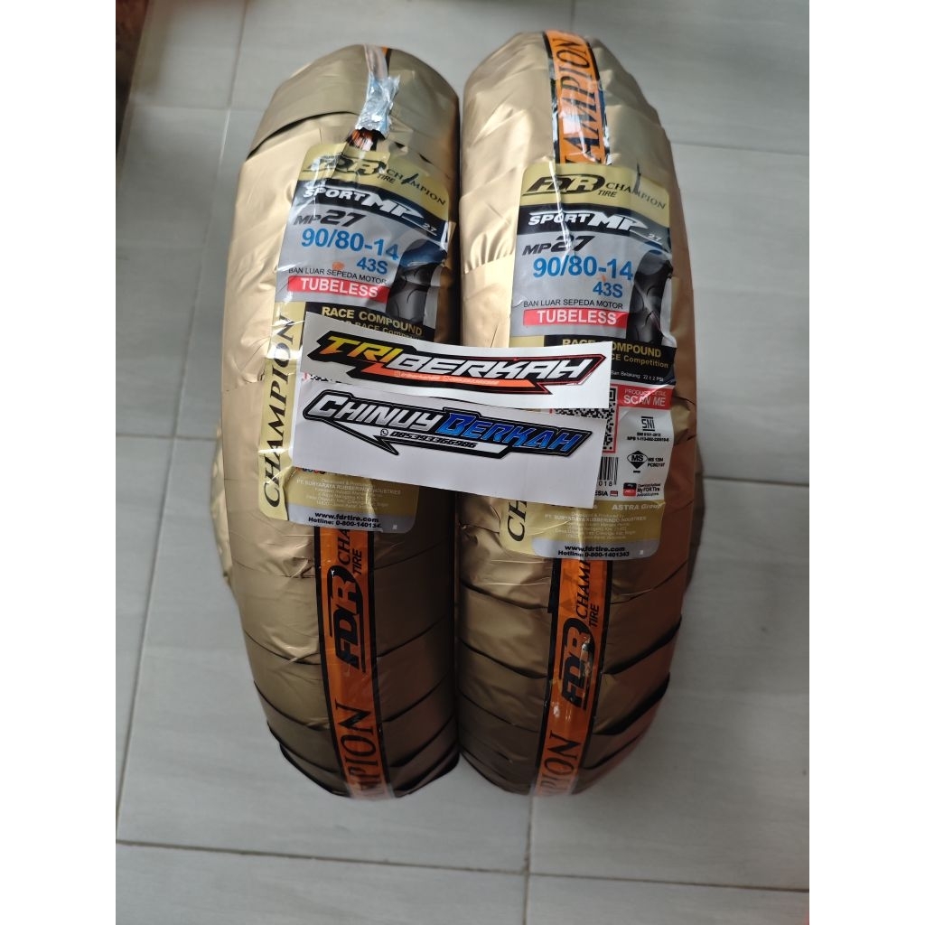 BAN FDR MP 27 RING 14 90/80-14