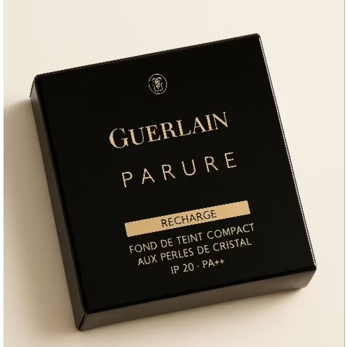 Bedak Guerlain Parure Compact Refill Rose – Foundation Powder Asli, Luxury Makeup dari Prancis