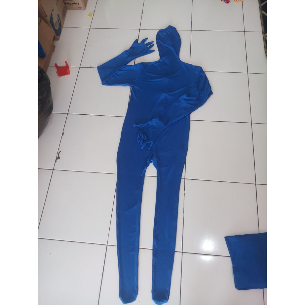 Green Screen Suit Blue All Size/Zentai/Kostum Green Screen