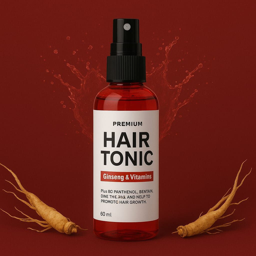 HAIR TONIK DENGAN EXSTRA GINSENG PERAWATAN RAMBUT RONTOK 60ML