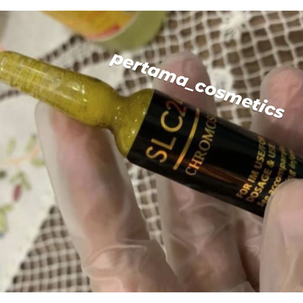 ecer chromosome Skin Whitening SLC Platinum ori terlaris