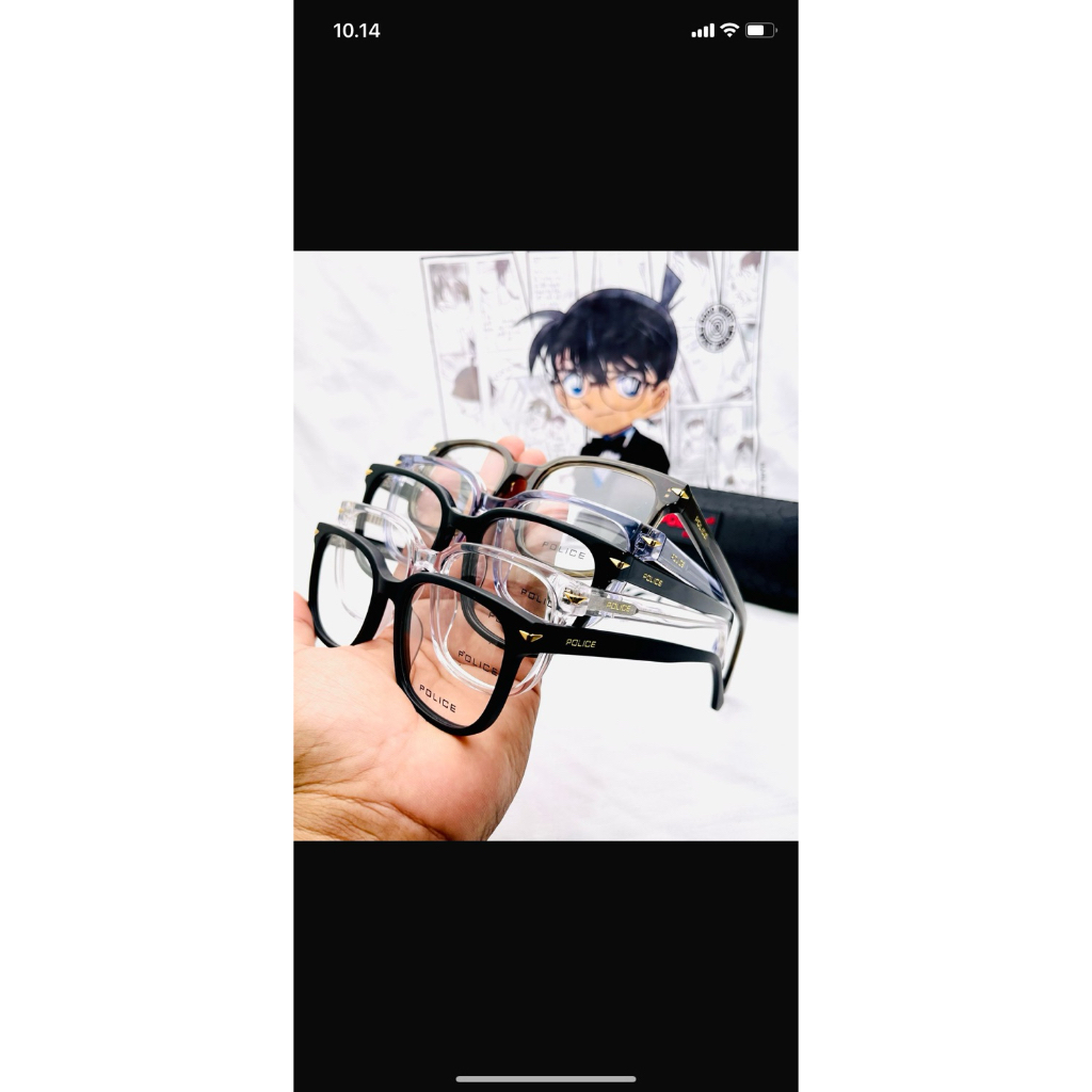 kacamata pria bening