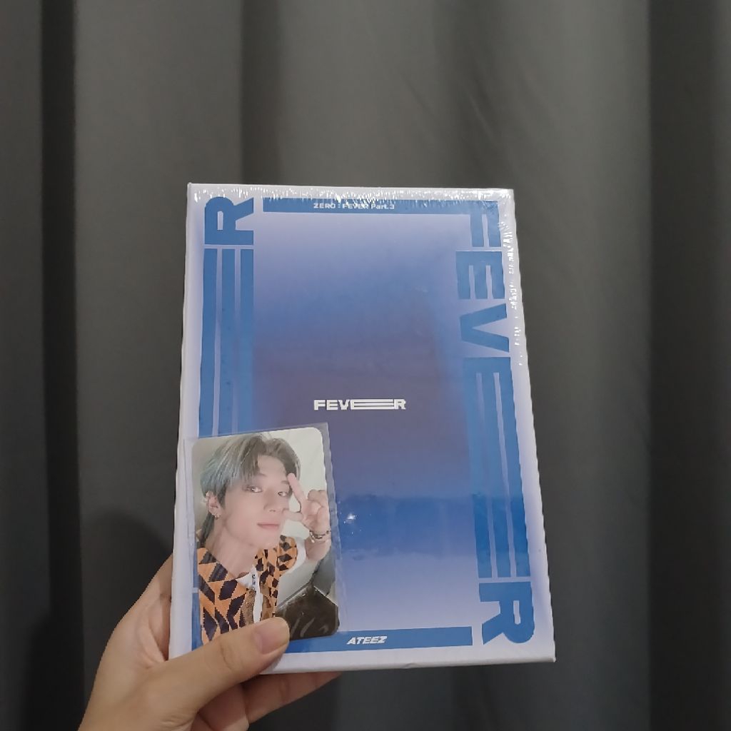 ateez - zero fever part. 3 album wooyoung benefit pob appmus sealed
