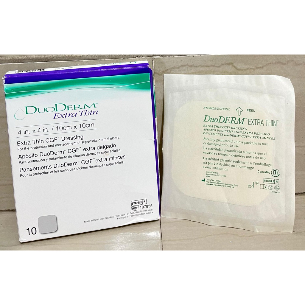 DUODERM EXTRA THIN 10x10