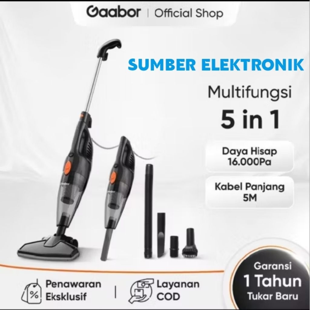VACUM CLEANER GAABOR GVCW-M15A BERGARANSI RESMI 3 TAHUN