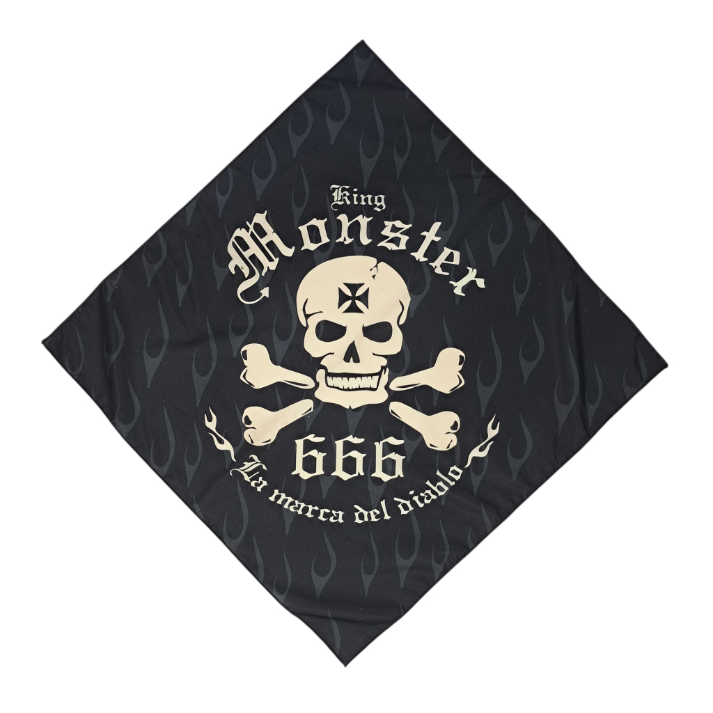 GLORIUSS - Bandana Slayer Scraft Paisley Motif Korea Jepang - KING MONSTER 666