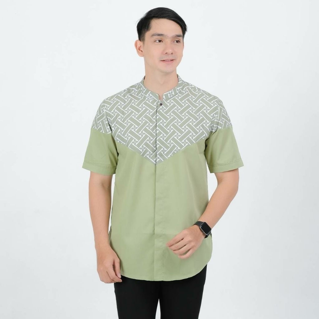 Kurta Pakistan Pria Dewasa Sage Green / Baju Koko Pria / Sage Green / Kurta Pria