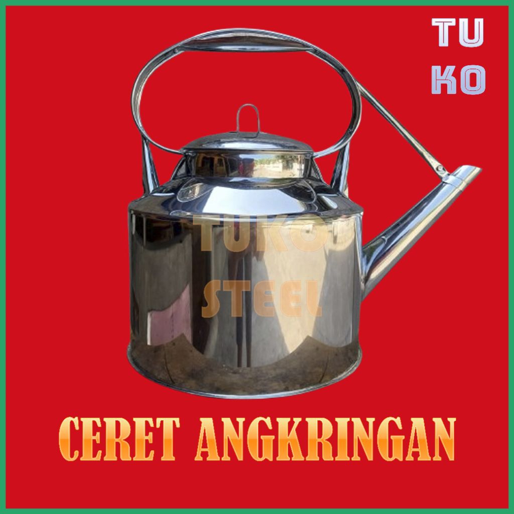 CERET STAINLESS/ TEKO ANGKRINGAN MURAH
