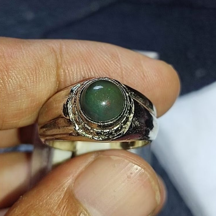 Batu cincin kalimaya opal natural