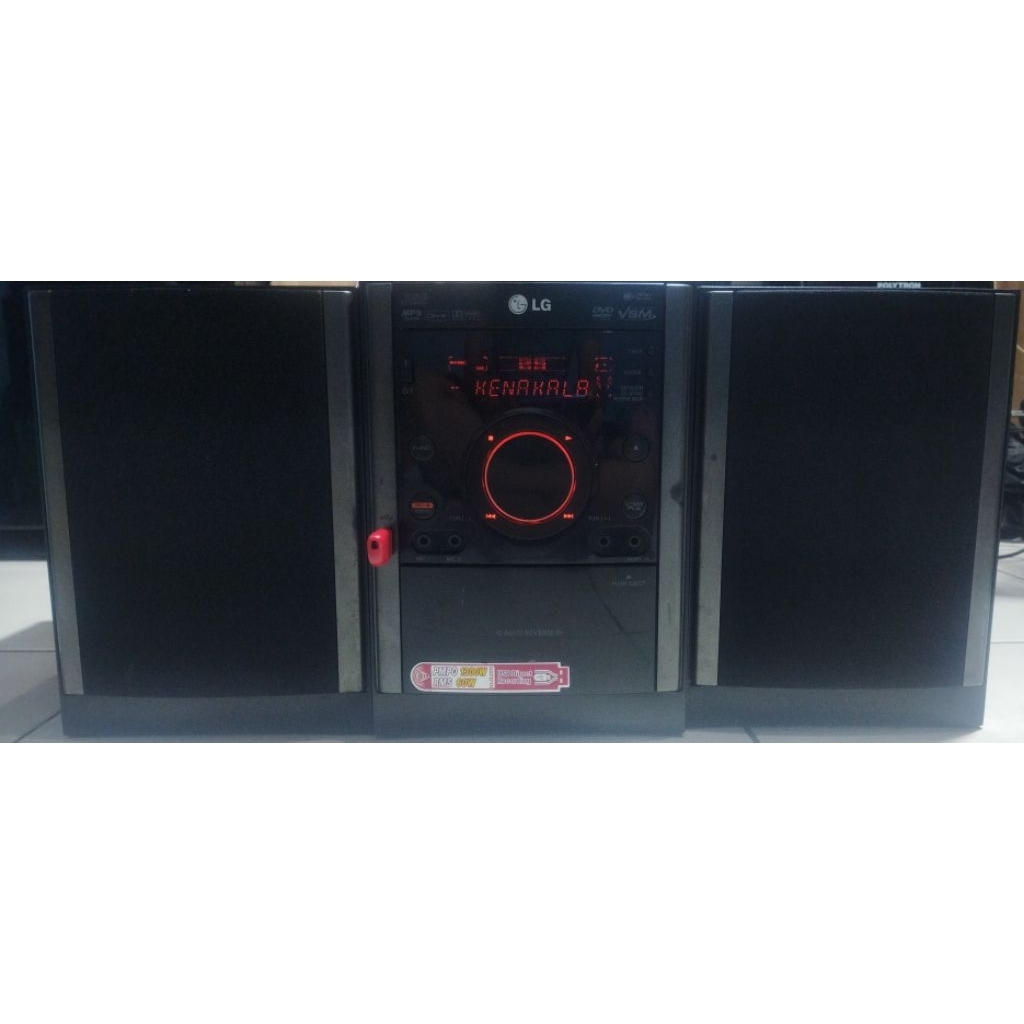 Speaker Compo Mini Hifi LG XD63-A0U USB
