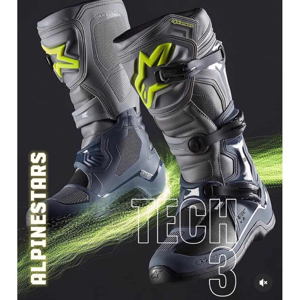 sepatu alpinestars tech 3 black