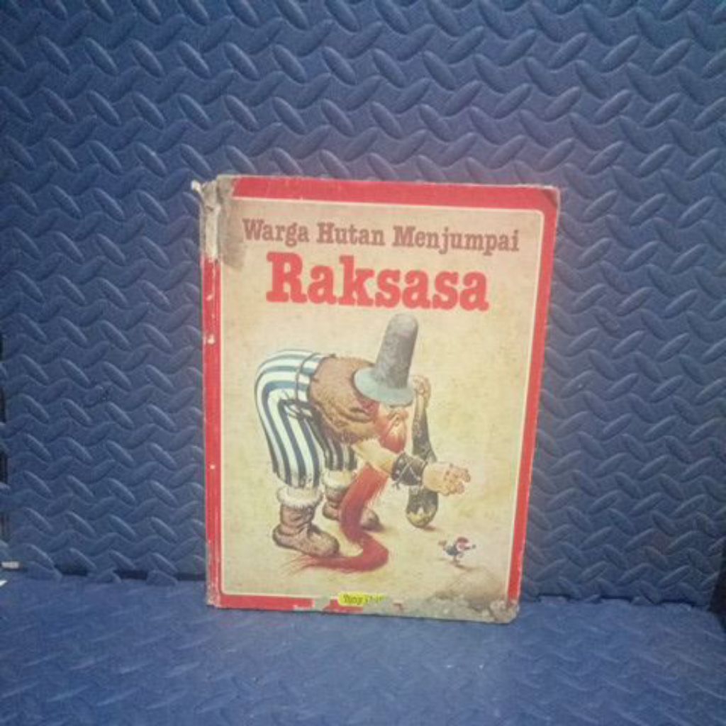 buku Tony Wolf warga hutan menjumpai raksasa Hardcover