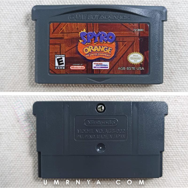 Kaset Original  Gameboy Spyro Orange Nintendo GBA SP Game boy DS PS
