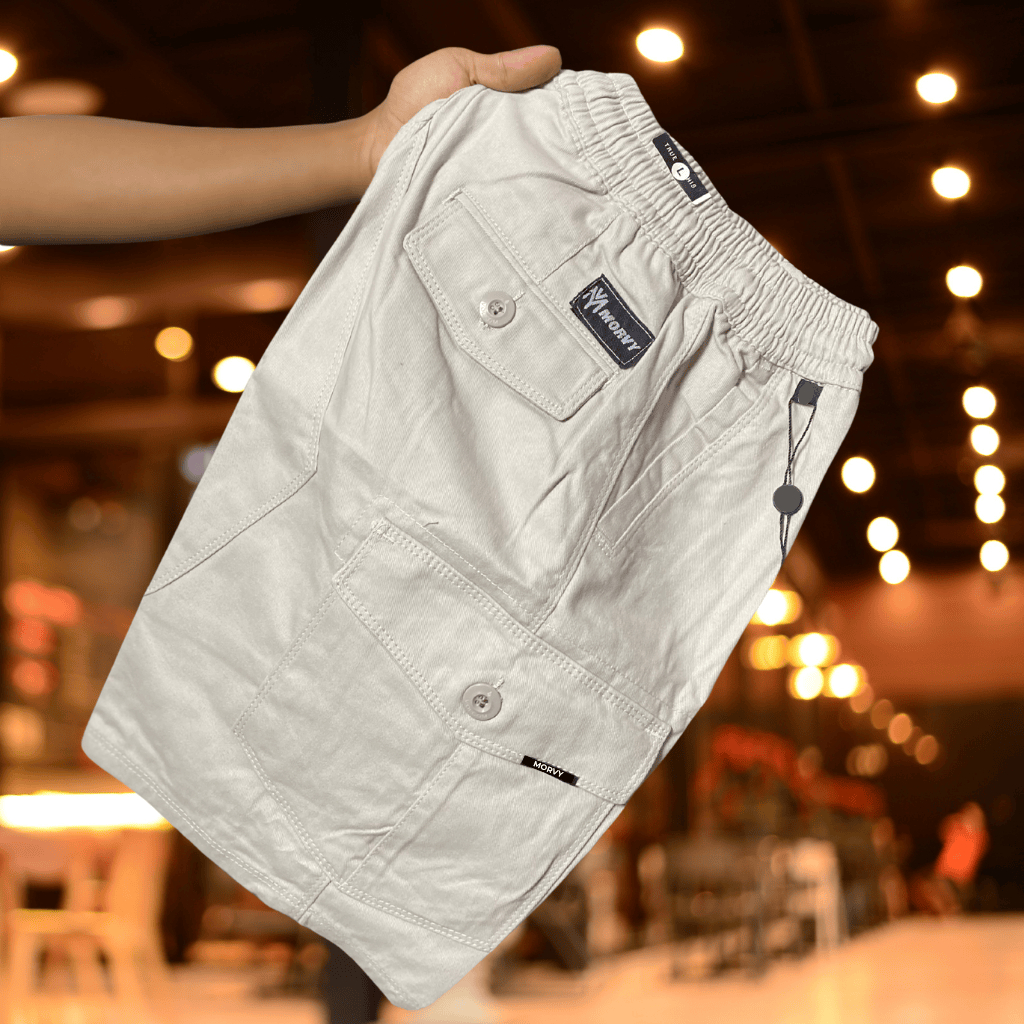 COD BAYAR DI TEMPAT Celana cargo pendek pria borshot keren kekinian premium cottond combed canvas