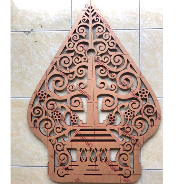 Gunungan Wayang Akrilik